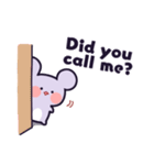 ねずみのちーちゅん 1.5(ENG)（個別スタンプ：16）
