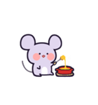 ねずみのちーちゅん 1.5(ENG)（個別スタンプ：17）