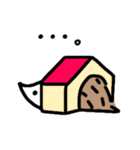 ハリネズミのチロルさん。（個別スタンプ：2）