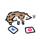 ハリネズミのチロルさん。（個別スタンプ：22）