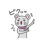 フレンドリーなネズミ（個別スタンプ：6）