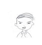 隣のオメガくん（個別スタンプ：11）