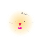 毛玉くん（ピンクリボン）（個別スタンプ：1）