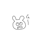 うさぎかくまか。（個別スタンプ：5）