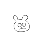 うさぎかくまか。（個別スタンプ：9）