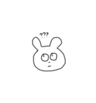 うさぎかくまか。（個別スタンプ：11）