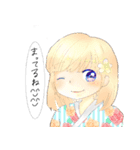 私の可愛い女の子達（個別スタンプ：6）