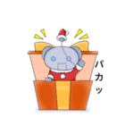 メカパンダ(Xmasチューニング)（個別スタンプ：3）