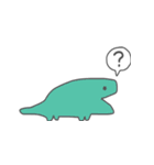 ただのうさぎスタンプ。（個別スタンプ：40）