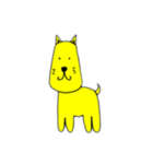 キイロイヌ（個別スタンプ：1）