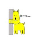 キイロイヌ（個別スタンプ：8）