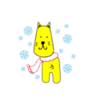 キイロイヌ（個別スタンプ：12）