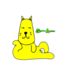 キイロイヌ（個別スタンプ：14）