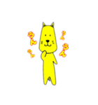 キイロイヌ（個別スタンプ：24）
