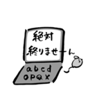 みんなの相棒パソコンくん (オフィス編)（個別スタンプ：22）