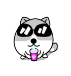 小さな犬 :)（個別スタンプ：6）