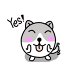 小さな犬 :)（個別スタンプ：18）