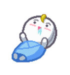 ピクセルシロくん アントニーの日常（個別スタンプ：26）