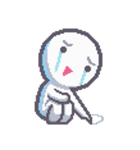 ピクセルシロくん アントニーの日常（個別スタンプ：33）
