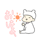 くまさんを着たおしおりさま（個別スタンプ：1）