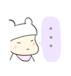 くまさんを着たおしおりさま（個別スタンプ：14）