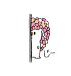 お花ハリネズミちゃんスタンプ（個別スタンプ：7）