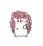 お花ハリネズミちゃんスタンプ（個別スタンプ：13）
