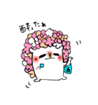 お花ハリネズミちゃんスタンプ（個別スタンプ：22）