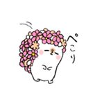 お花ハリネズミちゃんスタンプ（個別スタンプ：27）
