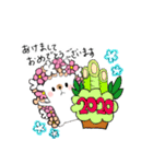 お花ハリネズミちゃんスタンプ（個別スタンプ：36）
