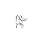 Herazuguchirabbit（個別スタンプ：18）