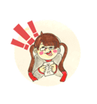 めがねのねーさんスタンプ（個別スタンプ：11）