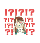 めがねのねーさんスタンプ（個別スタンプ：20）