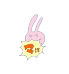 すごく使い易い可愛いウサギちゃんスタンプ（個別スタンプ：20）