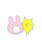 すごく使い易い可愛いウサギちゃんスタンプ（個別スタンプ：27）