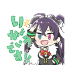 -黒猫リズと愉快な仲間たち-カメラ女子♪#1（個別スタンプ：3）
