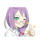 -黒猫リズと愉快な仲間たち-カメラ女子♪#1（個別スタンプ：5）
