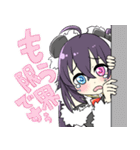 -黒猫リズと愉快な仲間たち-カメラ女子♪#1（個別スタンプ：17）