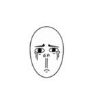Kemaru 現実的な表情（個別スタンプ：3）
