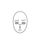 Kemaru 現実的な表情（個別スタンプ：7）