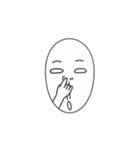 Kemaru 現実的な表情（個別スタンプ：32）