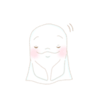 ベルーガと女の子（個別スタンプ：8）