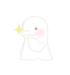 ベルーガと女の子（個別スタンプ：10）