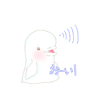 ベルーガと女の子（個別スタンプ：14）