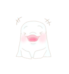 ベルーガと女の子（個別スタンプ：16）