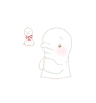 ベルーガと女の子（個別スタンプ：27）