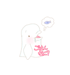 ベルーガと女の子（個別スタンプ：30）