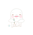 ベルーガと女の子（個別スタンプ：34）
