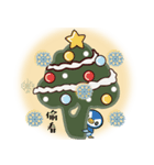 クリスマスのかわいい少年（個別スタンプ：7）