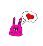 手書きゆるゆる女の子 Englishver.（個別スタンプ：15）